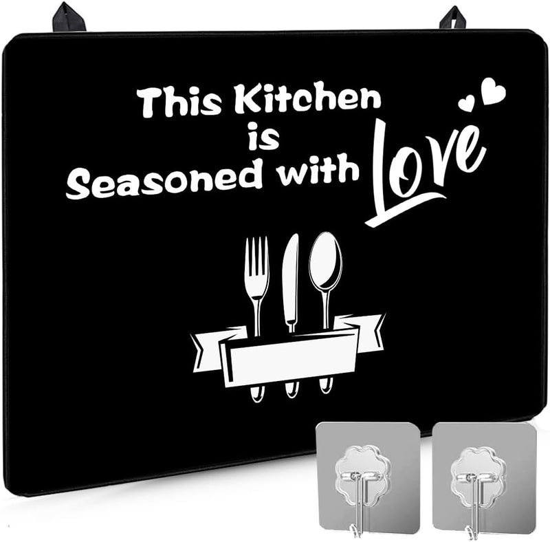 QTECLOR Stove Top Covers, Extra Large Stove Top Cover for Electric, Anti-Slip Waterproof Flat Top Oven Cover Mat Cooktop Cover Protector,Glass Stove Top Protector Expand Stove Space - Image 1