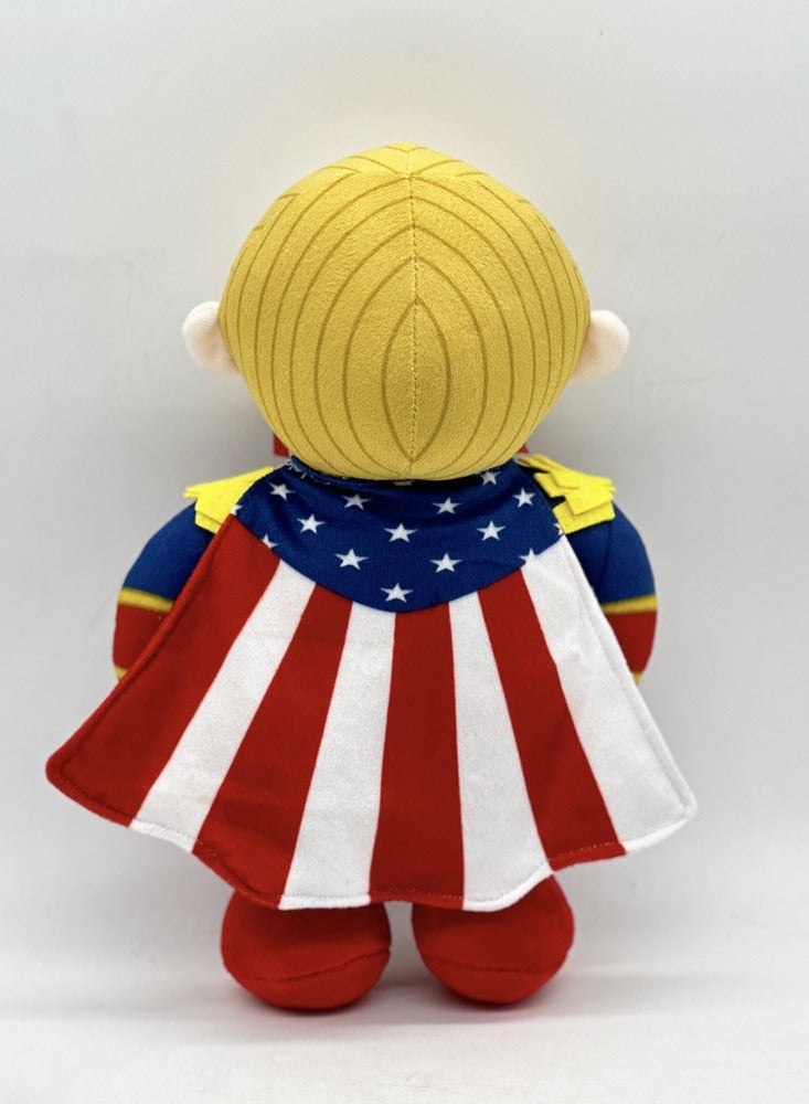general The Boys Black Robe Picket Protector Superman Plush Toy Doll 25cm Fan Love Cute Restoration - Image 3