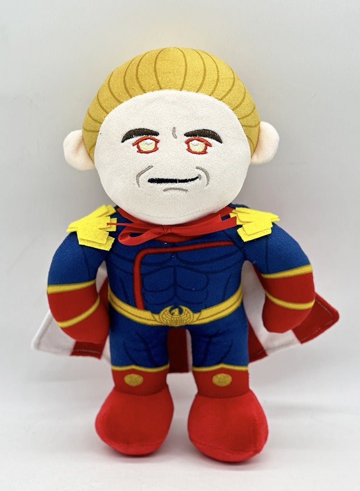general The Boys Black Robe Picket Protector Superman Plush Toy Doll 25cm Fan Love Cute Restoration - Image 2