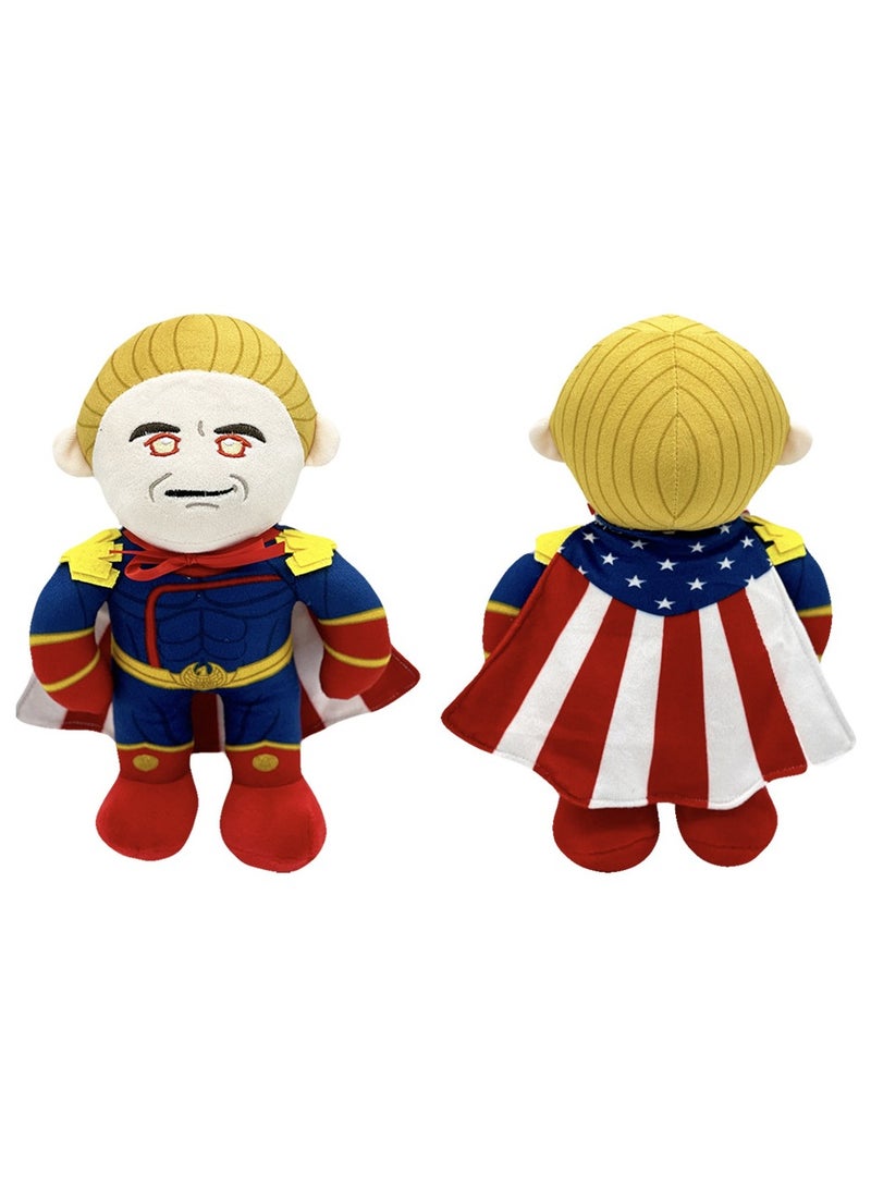 general The Boys Black Robe Picket Protector Superman Plush Toy Doll 25cm Fan Love Cute Restoration - Image 1