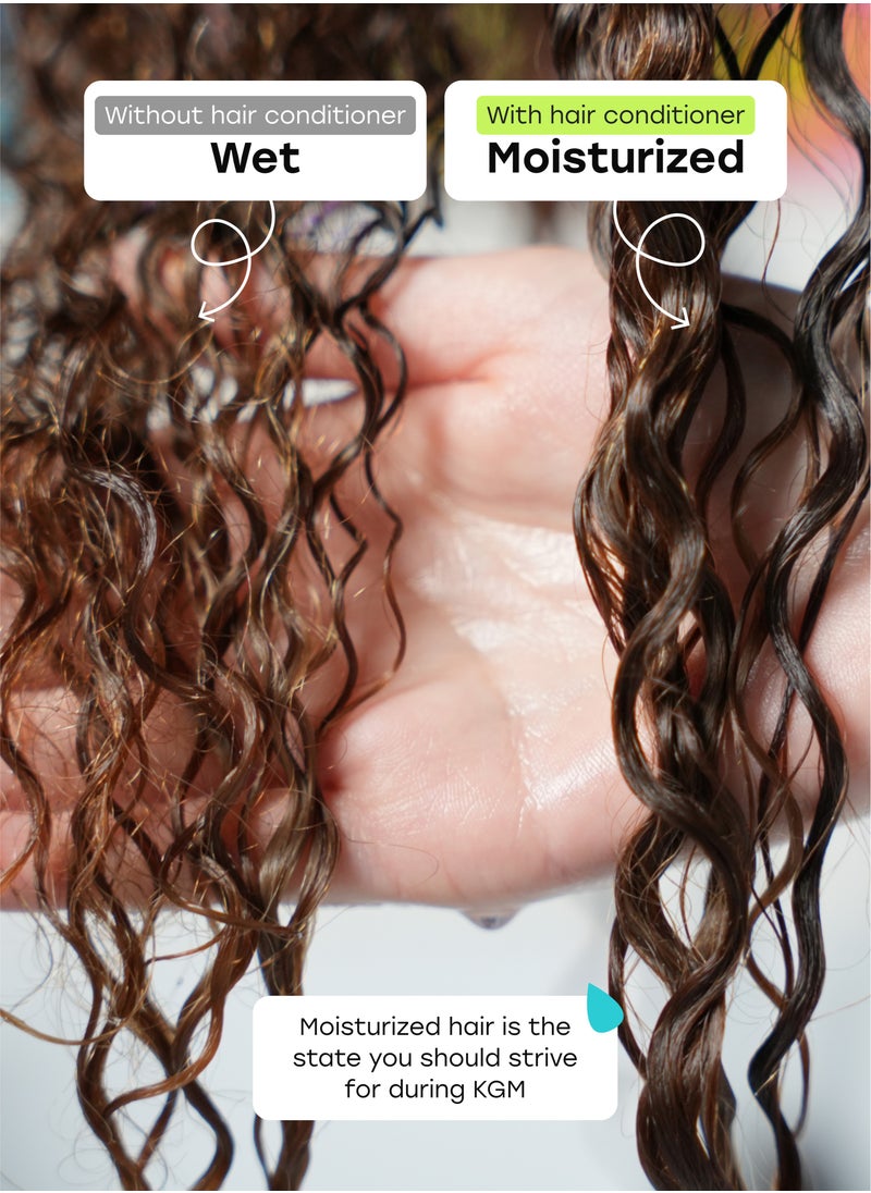CURL ROCK AND ROLL - Curl Rock and Roll Hair Conditioner - Strengthens and Protects - Paraben-Free & Sulfate-Free, 270 ml - Image 1