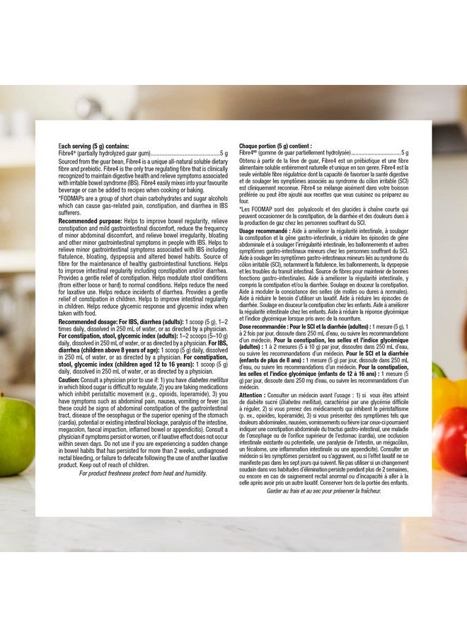 Webber Naturals Fibre 4 Unflavoured, 150 g Powder - Image 3