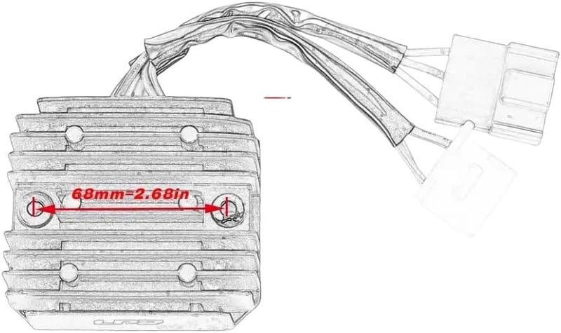 Voltage Regulator Rectifier AP8124831 For Aprilia RST1000 Futura ETV1000 Caponord 2004 2007 - Image 3