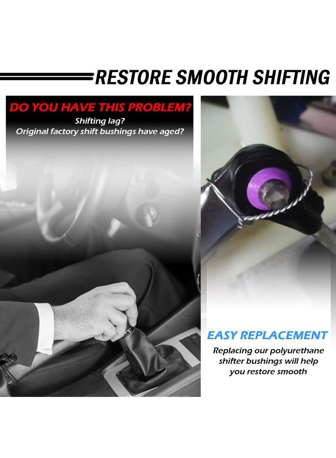Figpade Transmission Shift Cable Bushing Repair Kit Replacement OEM 3382242030,Practical Shifter Bushing Kit Compatible with Lexus/Pontiac/Scion/Mitsubishi,Professional Shifter Cable Bushings - Image 4
