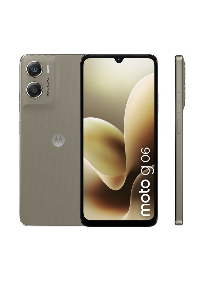 موتورولا G06 Dual SIM 4G PANTONE Laurel Oak 4GB RAM 64GB - Middle East Version - Image 1