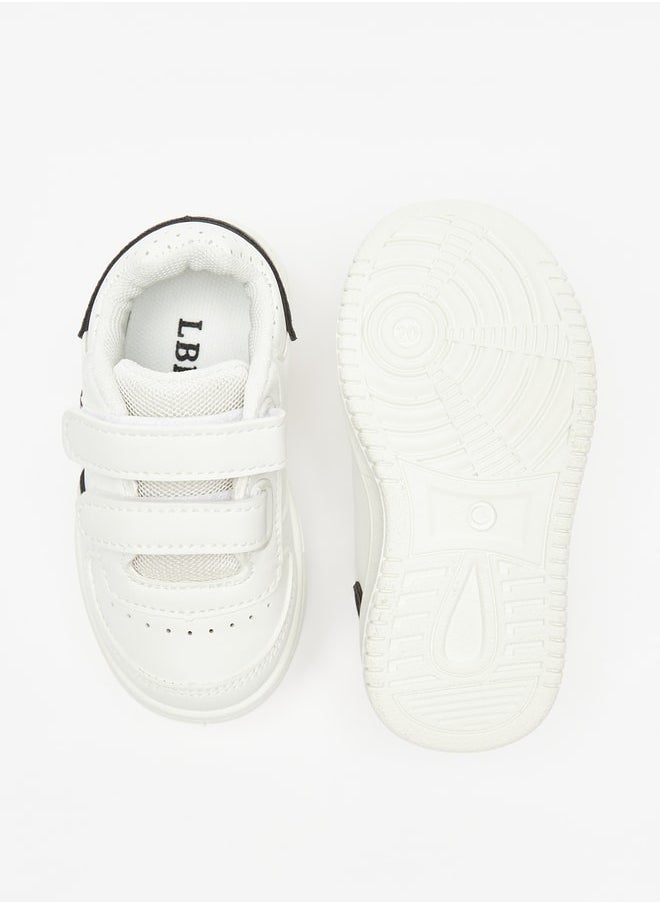 LBL by Shoexpress - Boy's Panelled Sneakers with Hook and Loop Closure - Image 1