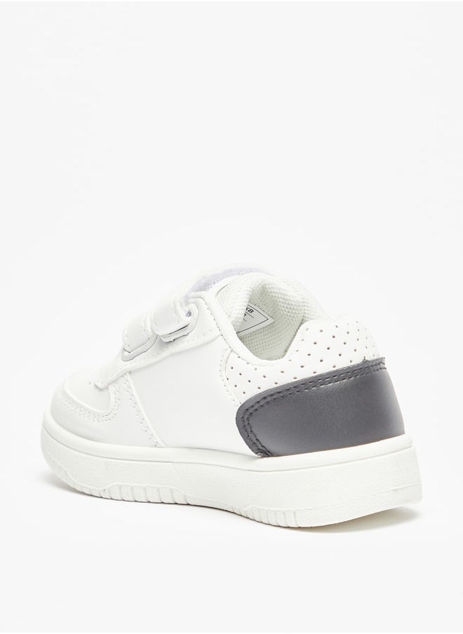 LBL by Shoexpress - Boy's Panelled Sneakers with Hook and Loop Closure - Image 1