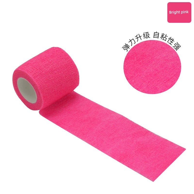 Pet self-adhesive elastic bandage can be torn by hand for dogs and cats to prevent dirt when going out. Non-woven bandage is lightweight, breathable and portable - Image 2