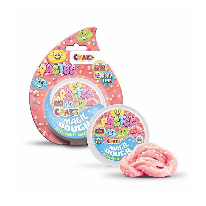 Craze Magic Dough 40g â€“ Stretchy, Malleable Play Dough for Ages 3 Years+, Assorted Colors/Special Effects - Image 3