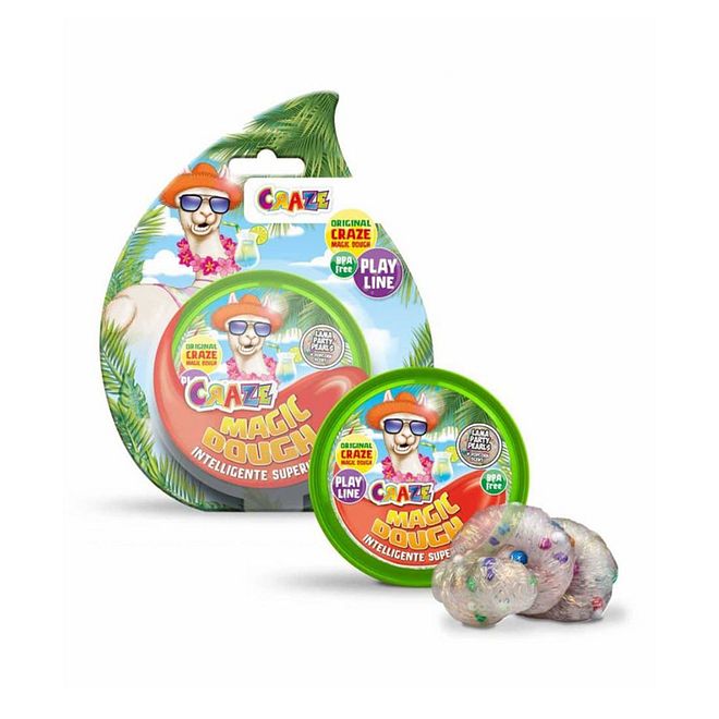 Craze Magic Dough 40g â€“ Stretchy, Malleable Play Dough for Ages 3 Years+, Assorted Colors/Special Effects - Image 5