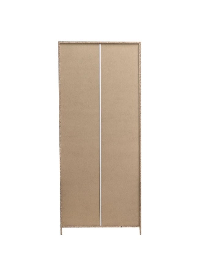 Multipurpose 2-Door Tall Wardrobe Deep  And  Thick Panel - Oak - pzsku/Z51634C82A0230F4A78B4Z/45/_/1726138304/61dc9612-066f-4c11-a33c-77240e299af5