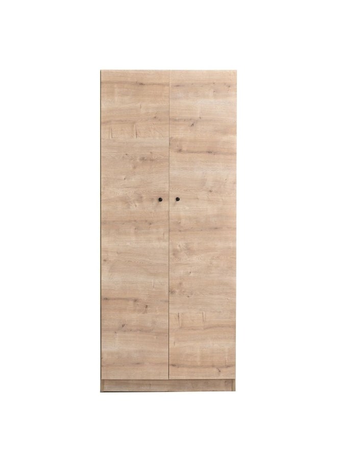 Multipurpose 2-Door Tall Wardrobe Deep  And  Thick Panel - Oak - pzsku/Z51634C82A0230F4A78B4Z/45/_/1726138335/77a304bd-eebd-4766-acab-326e9b8c99d3