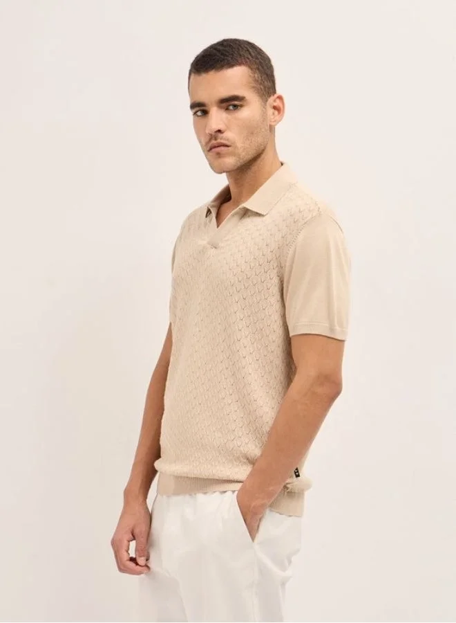 THE BEAR HOUSE  Men's Polo Shirt for Casual & Semi-Formal Wear | Classic Collar Neck T-Shirt | Comfortable, Stylish & Versatile for Office, Travel, Outings & Everyday Use for Men | Best Price UAE