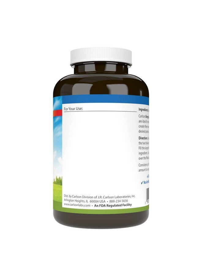 Carlson - Empty Gelatin #00 Capsules, Easy to Separate & Fill, 150 capsules - Image 2