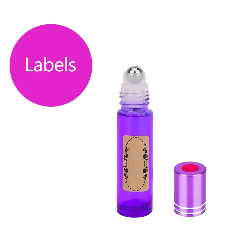 Easytle Essential Oil Tools Essential Oil Opener Essential Oil Key Tool for Essential Oil Accessories Includes 2 Openers, 6 Droppers, 6 Funnels, 72 Labels And Brush Tools Set for Glass Roll On Bottles - Image 5