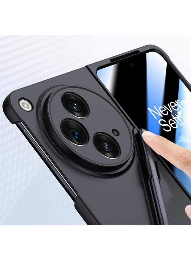 اس-توب جراب لهاتف OPPO Find N3، جراب مدمج بملمس الجلد مع قلم/علبة أقلام - Image 3