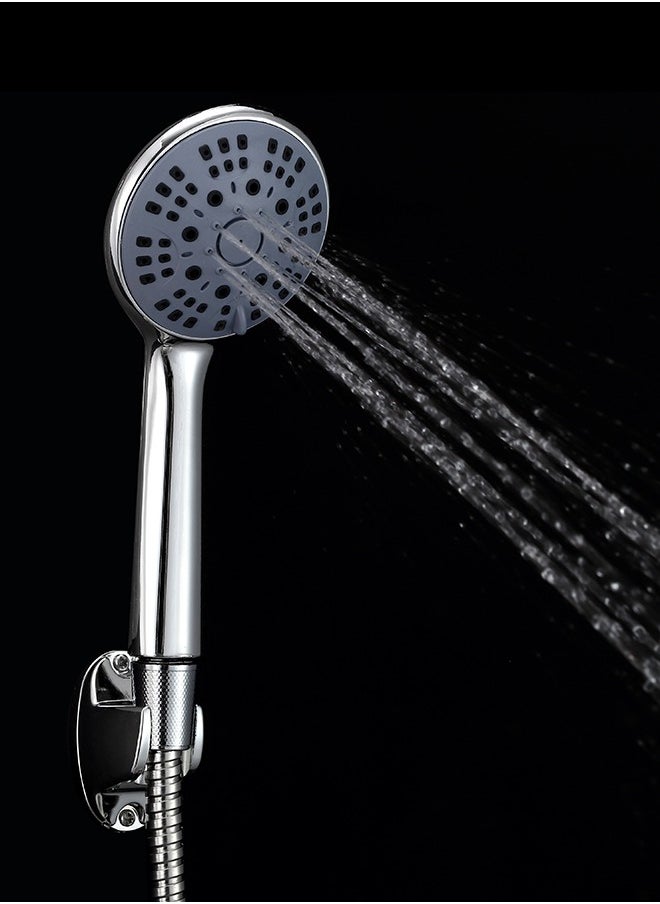 LAWAZIM - Handheld Shower Head with Hose Set -1.5m- Durable Shower Head with 3 Modes, Water-Saving Design, and Included Holder -Bathroom Upgrades Water Conservation Home Shower Improvement Personal Care - Image 1
