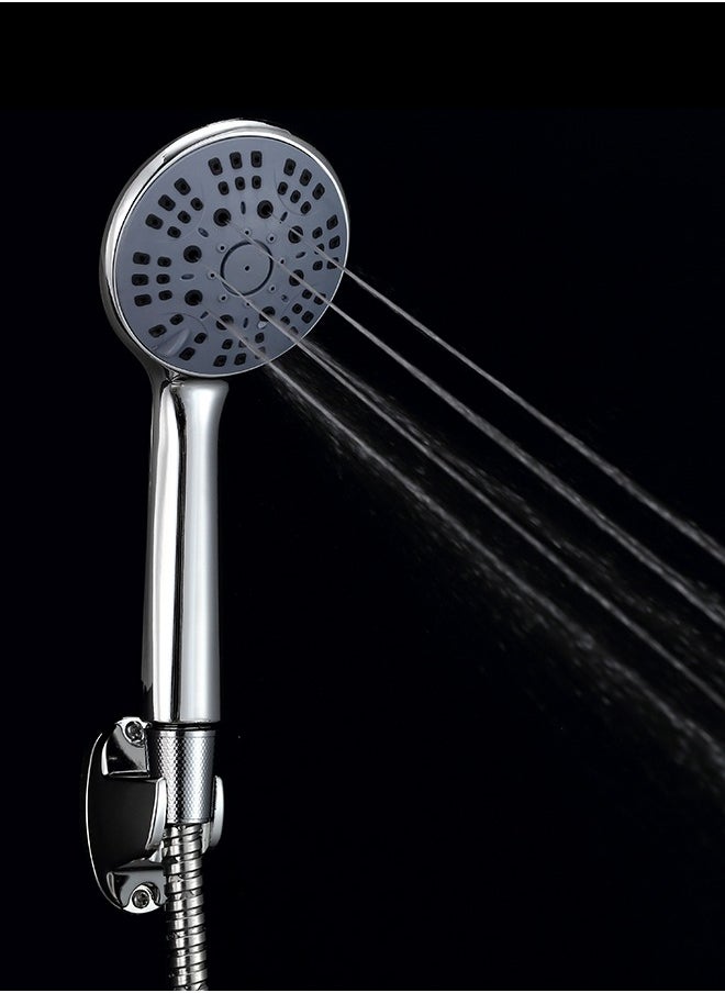 LAWAZIM - Handheld Shower Head with Hose Set -1.5m- Durable Shower Head with 3 Modes, Water-Saving Design, and Included Holder -Bathroom Upgrades Water Conservation Home Shower Improvement Personal Care - Image 1