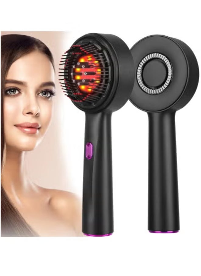 JAJEEK 2-in-1 Electric Hair Oil Applicator and Scalp Massager Brush – IPX7 Waterproof Rechargeable Head Massager Comb for Hair Growth, Deep Relaxation, and Stress Relief – Adjustable Speed Silicone Bristles – Ideal for Men and Women at Home or Spa Use in  - Image 1