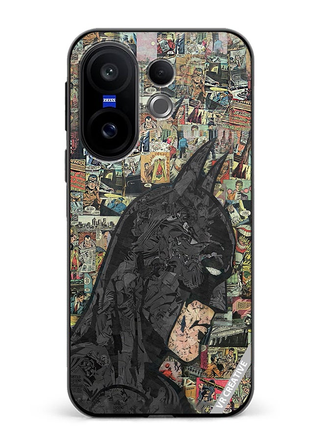 Protective Case Cover For Vivo X200 FE Batman Comic Design Multicolour