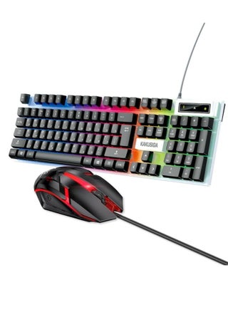 Ultra-Compact 103-Key RGB Gaming Keyboard & Mouse Combo – Hot-Swappable, Ergonomic Design, High DPI, Ideal for PC/Mac Gamers, Typists, and Travelers - pzsku/Z5163AAD953E984DB3F6BZ/45/1745749931/807a3aba-ce18-43fc-b58c-79eecc5a301b