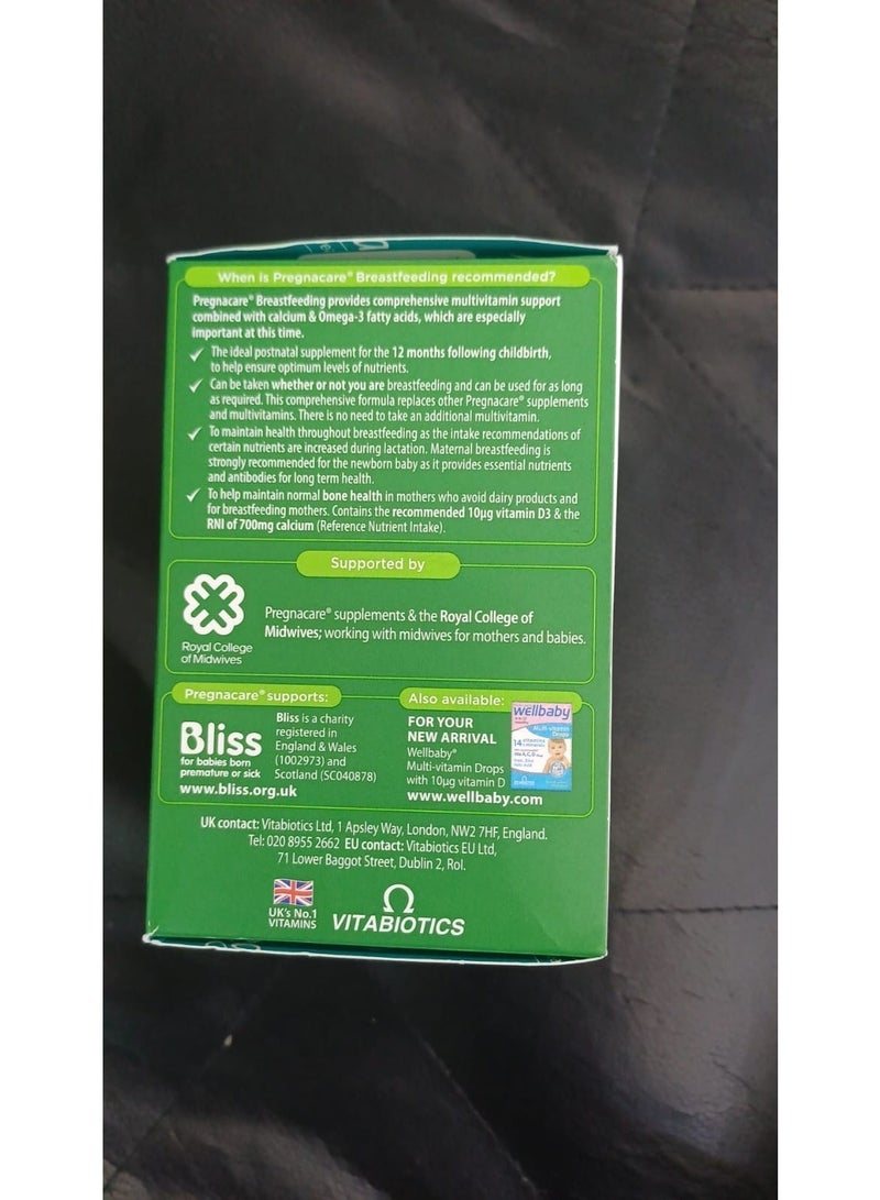 pregnacare breastfeeding 84 tab post natal support for baby and mum - Image 3