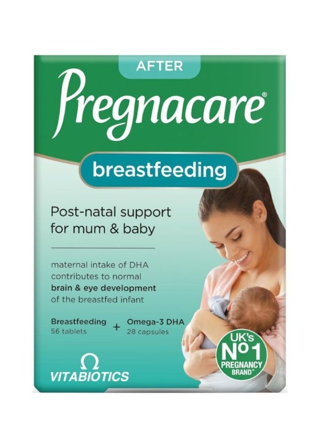 pregnacare breastfeeding 84 tab post natal support for baby and mum - Image 1