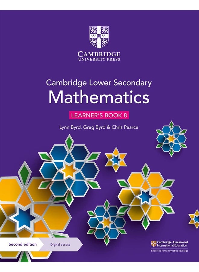 Cambridge University Press Cambridge Lower Secondary Mathematics Learner's Book 8 with Digital Access (1 Year)