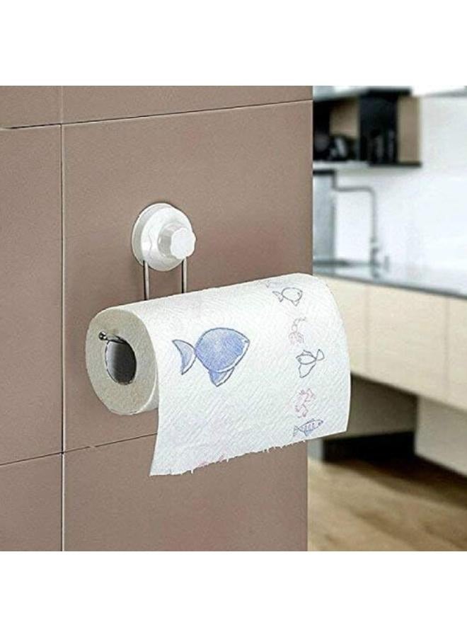 Suction Cup Towel Holder, Kitchen Towel Holder, Toilet Paper Holder  - Image 4