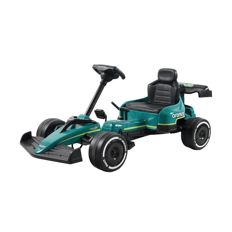 Lovely Baby Kids Licensed Pedal Go Kart LB 6003E – Pedal Powered Ride-On Car with EVA Wheels, Hand Brake, Forward & Reverse Gear, Sport Design for Kids Ages 3–8 Years - Green - Image 1