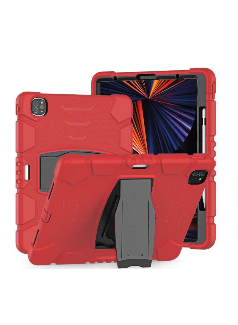 GULFLINK Gulflink Back Cover Protect Case for Apple iPad Pro 2021 12.9inch red - Image 2