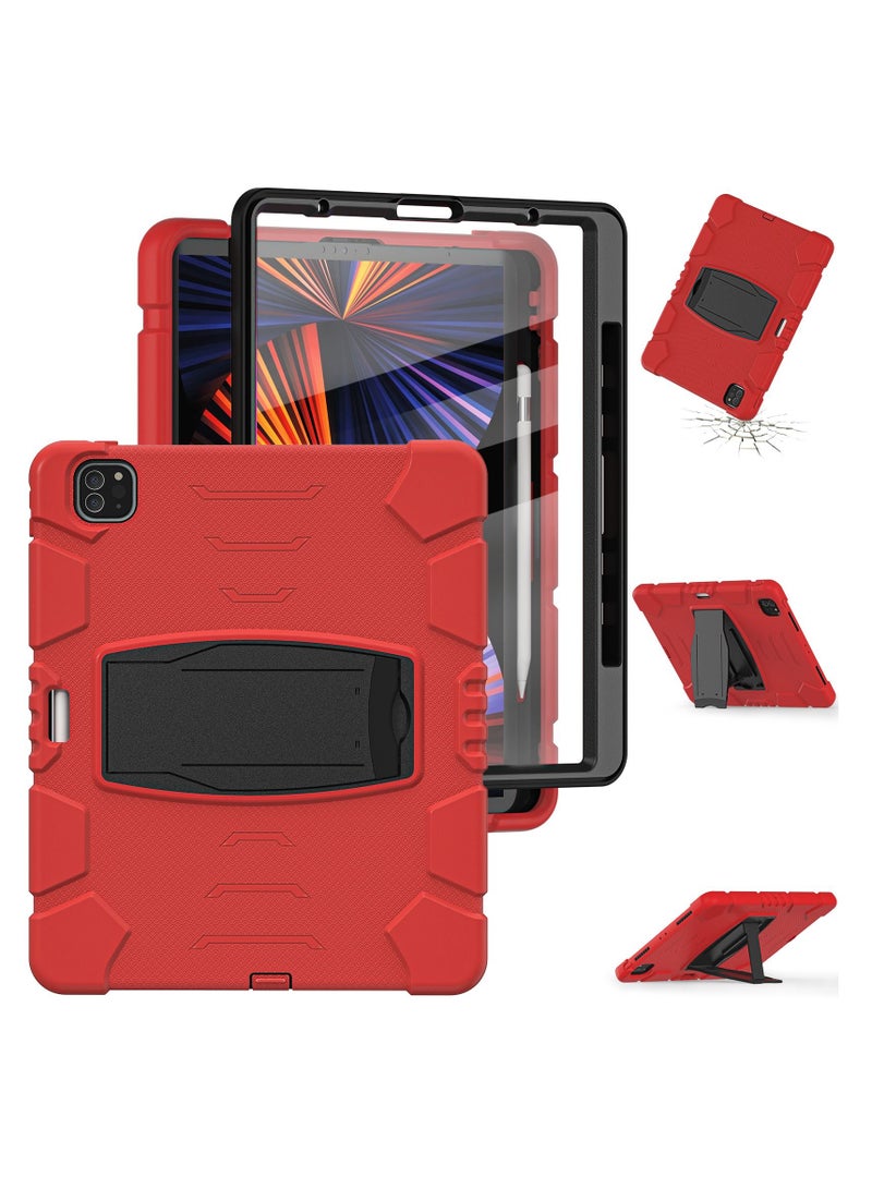 GULFLINK Gulflink Back Cover Protect Case for Apple iPad Pro 2021 12.9inch red - Image 1