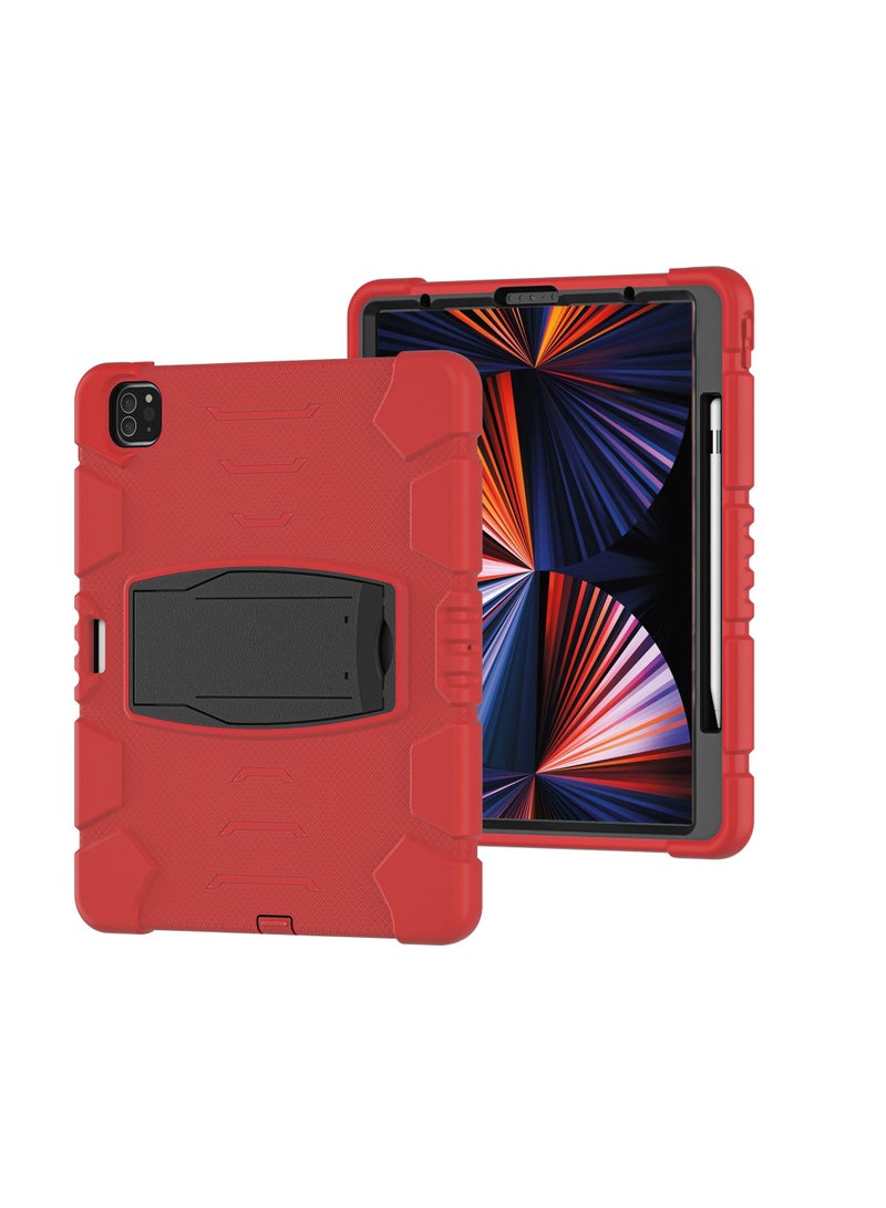 GULFLINK Gulflink Back Cover Protect Case for Apple iPad Pro 2021 12.9inch red - Image 3