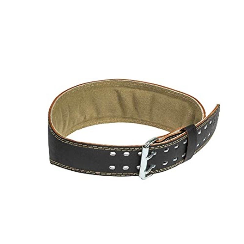 4 Padded Leather Belt for Everyday Wear, Genuine Leather, Black, Comfortable Cushioned Design - Image 2