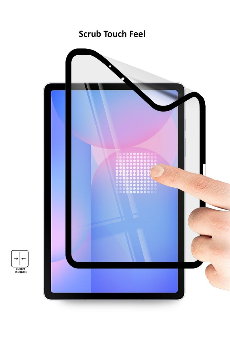 Techie 9D Matte Ceramic Film Screen Protector For Galaxy Tab S10 FE 2025/ Tab S9 FE 10.9"/ Tab S9 2023/ Tab S8 2022/ Tab S7 2020 11" - Premium Anti-Fingerprint Shield, Smooth Touch, Bubble-Free Installation  - Image 3