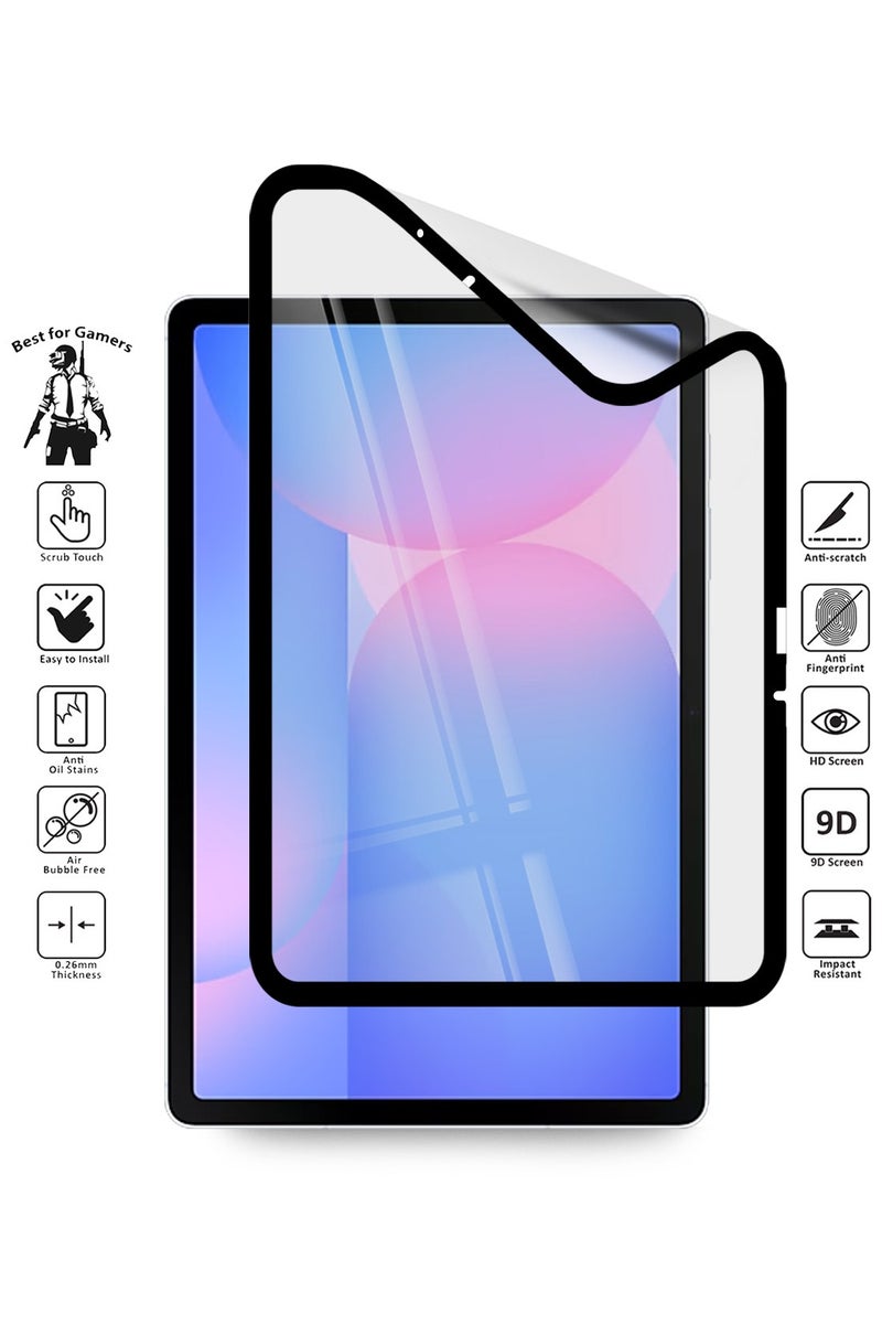 Techie 9D Matte Ceramic Film Screen Protector For Galaxy Tab S10 FE 2025/ Tab S9 FE 10.9"/ Tab S9 2023/ Tab S8 2022/ Tab S7 2020 11" - Premium Anti-Fingerprint Shield, Smooth Touch, Bubble-Free Installation  - Image 2
