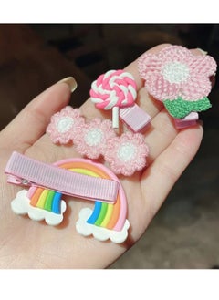 Mordely 14 PCS Cute Hair Clips Fashion Girls Hair Accessories Lovely Animal Fruits Printed Pattern Barrettes Non-slip Metal Snap Hair Pins Cartoon Design Hairpins Hair Barrettes Set for Girls Kids Headdress  - Image 3