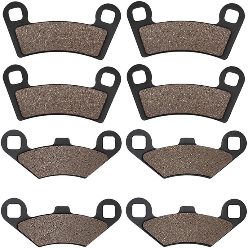 QASULER Motorcycle Brake Pads for Polaris RZR Models - Image 1