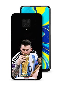 Tolwak Xiaomi Redmi Note 9S Protective Case Cover Messi  - Image 1