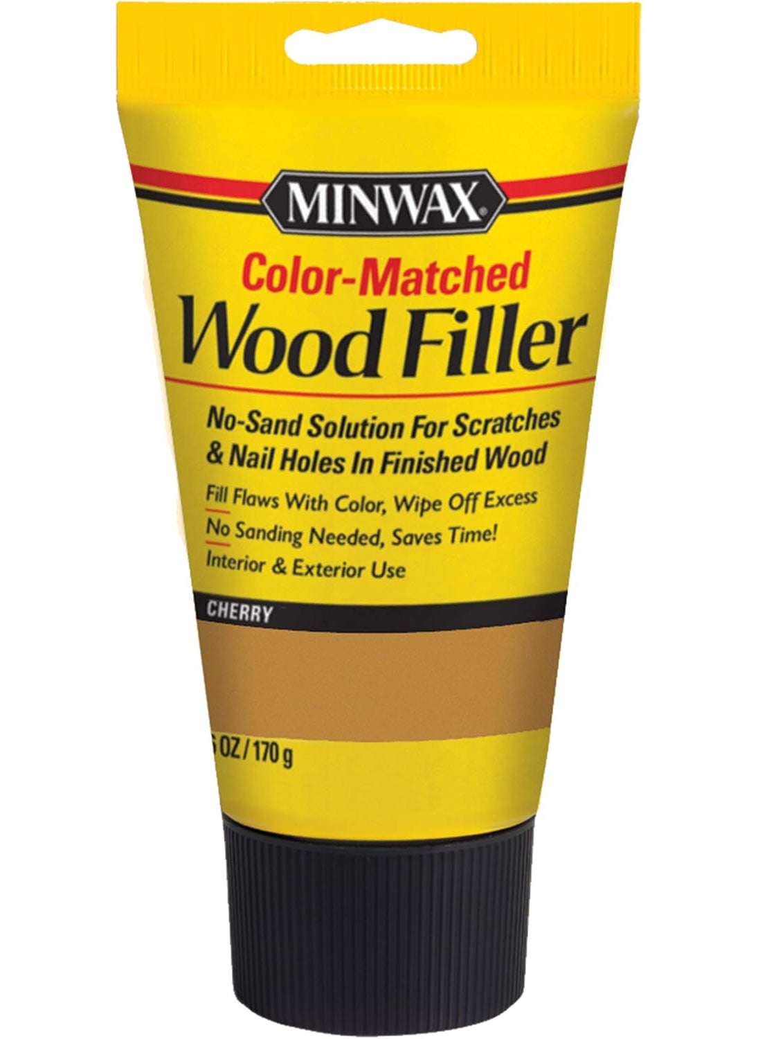 Minwax Minwax 448500000 ColorMatched Filler Wood Putty Cherry 6oz  - Image 1
