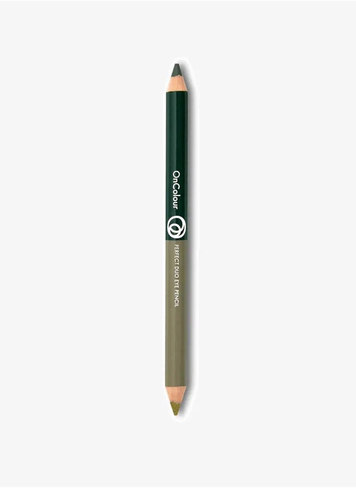 أوريفليم OnColour Perfect Duo Eye Pencil Jungle & Olive Green  - Image 1