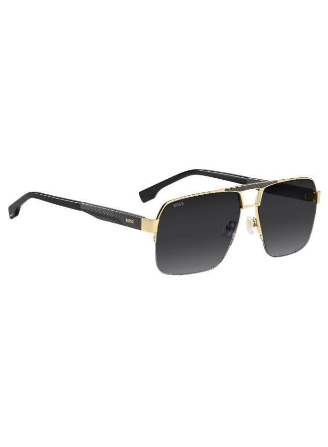 HUGO BOSS Square Double Bridge Sunglasses Frames - Image 2