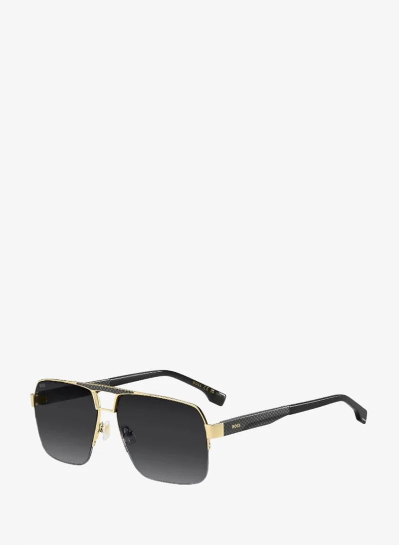 HUGO BOSS Square Double Bridge Sunglasses Frames