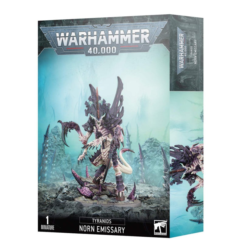Games Workshop - Warhammer 40,000 - Tyranids: Norn Emissary/Assimilator (2023), Black
