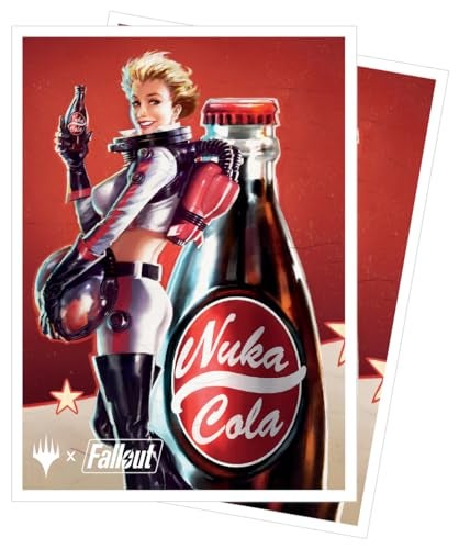 Ultra PRO - Fallout 105ct APEXⓇ Deck Protector Sleeves - Nuka Cola Pinup - for Magic: The Gathering, Exclusive Protective Collectible Trading Card Game Artwork Sleeves Pack - Image 3
