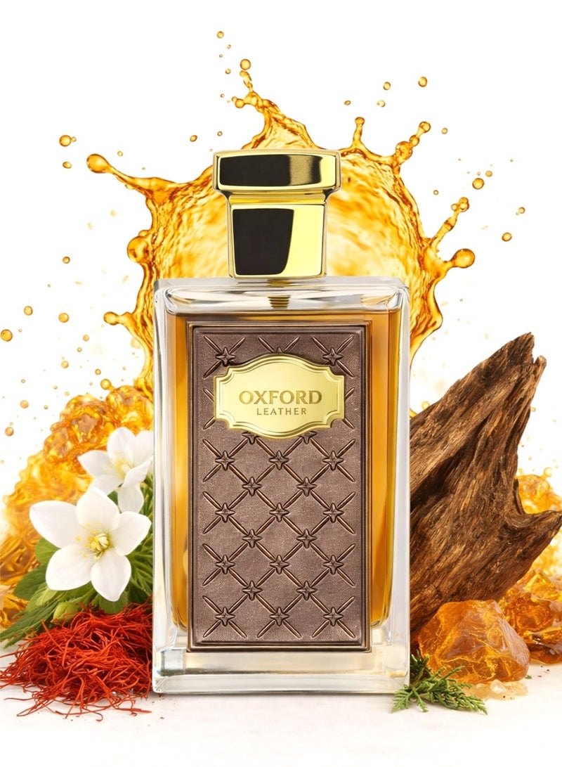 دازلينغ عطر اوكسفورد ليذر عطر طويل الثبات او دي بارفيوم 100 مل مستوحى من الفخامة برائحة خشبية للجنسين - Image 1
