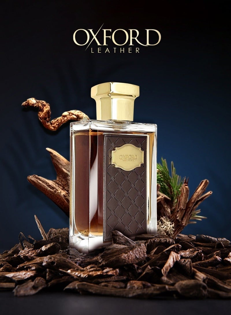 دازلينغ عطر اوكسفورد ليذر عطر طويل الثبات او دي بارفيوم 100 مل مستوحى من الفخامة برائحة خشبية للجنسين - Image 5