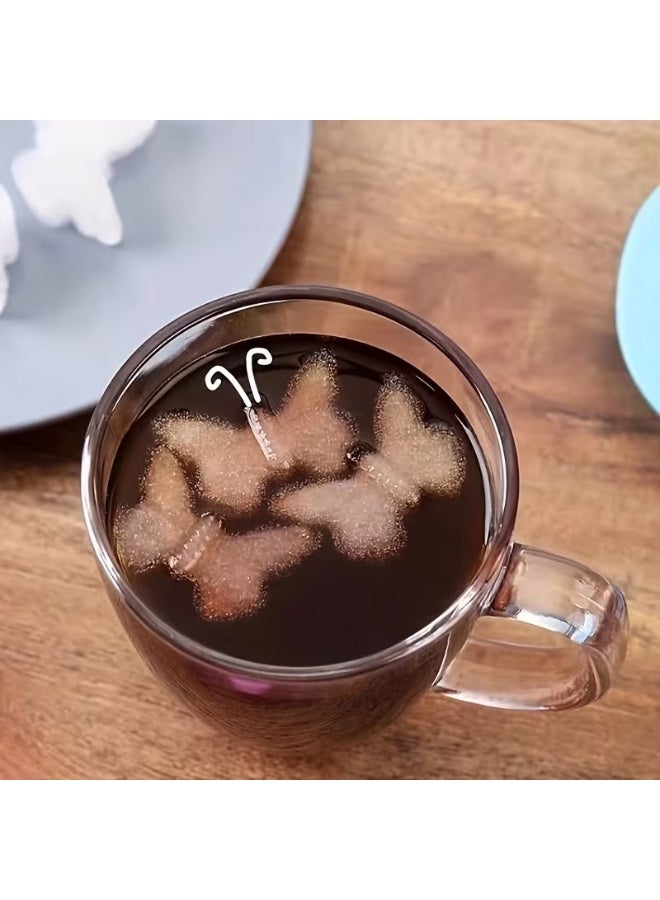 Goolsky Silicone Butterfly Ice Cube Tray Mold for Soap Making, Bath Bombs, Wax Melts, and Baking - BPA Free Kitchen Tool - Image 5