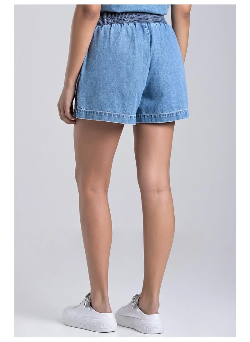 Carmen Steffens  Short Boxer Jeans with Crystals for Women | Best Price UAE