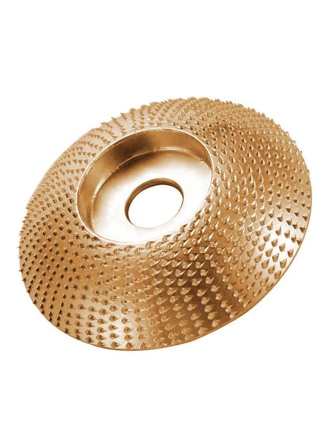 NIBEMINENT Woodworking Polish Thorn Abrasive Wheel Gold - Image 1
